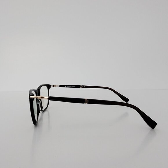 JOHN JACOBS Men's Eyewear Frames Black & Gold Tone Accents Sleek Design *READ* - Picture 3 of 10